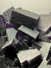 Load image into Gallery viewer, High-Grade Rare Purple-Green-Blue Cubic Fluorite | Cabinet Mineral Collector Specimen | Zhejiang Province, China