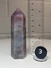 Load image into Gallery viewer, Blue Rose Quartz Obelisk Tower from Brazil • High Grade