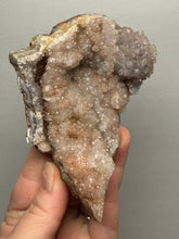 Load image into Gallery viewer, Natural Botryoidal Goethite on Druzy Amethyst Cluster | Collector Mineral Specimen | Morocco