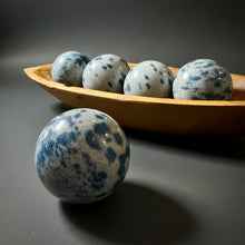 Load image into Gallery viewer, SPHERE | Azurite in Granite (K2 Jasper)