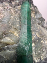 Load image into Gallery viewer, Emerald Variety Green Beryl on Matrix | Northern Bahia, Brazil | Collector Mineral Display Specimen