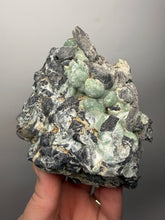 Load image into Gallery viewer, High-Grade Green Wavellite Collectors Specimen - Radiating Botryoidal Crystal Formation - Arkansas, USA