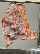 Load image into Gallery viewer, “Goblin Chalcedony” Pink and Red Druzy Botryoidal Stalactites — Tichka Massif, High Atlas, Morocco