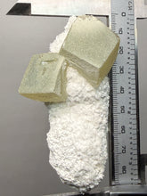 Load image into Gallery viewer, Rare Druzy Golden “Diamond” Calcite on Zeolite Matrix — Maharashtra, India | Collector Cabinet Specimen