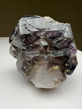 Load image into Gallery viewer, Elestial Smokey Amethyst Cluster as Secondary Quartz Growth • Brazil
