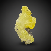Load image into Gallery viewer, Vibrant Yellow Brucite Thumbnail Mineral Specimen | Collector Crystal from Killa Saifullah District in Balochistan Province, Pakistan