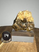 Load image into Gallery viewer, Glowing Flame Calcite Cluster from Maharashtra • High Grade
