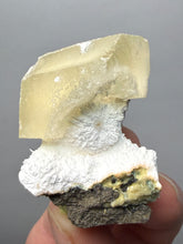 Load image into Gallery viewer, Rare Druzy Golden “Diamond” Calcite on Zeolite Matrix — Maharashtra, India | Collector Cabinet Specimen