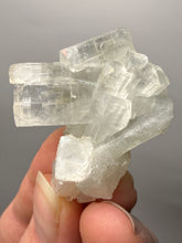 Load image into Gallery viewer, Gemmy Clear Apophyllite with Okenite + Green Heulandite | Zeolite Specimen | Maharashtra, India