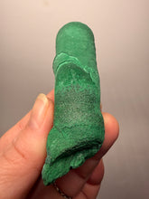Load image into Gallery viewer, 3.3” Druzy Malachite Stalactites — Botryoidal Cave Formation | DR Congo | Collector Mineral Specimen