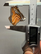 Load image into Gallery viewer, High-Grade Indonesian Sumatra Agate Pair – Vibrant Banded Chalcedony with Rich Color Zoning | Ethical Lapidary & Collector Display Specimens