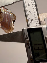 Load image into Gallery viewer, Polished Malawi Dendritic Agate Half – High-Grade African Banded Agate Display Specimen