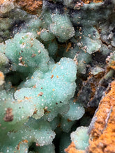 Load image into Gallery viewer, 8” Druzy Mint Green Smithsonite Cluster — Indonesia | Collector Mineral Specimen