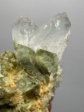Load image into Gallery viewer, Chlorite-Included Quartz Cluster (Green Phantom Quartz) | Pakistan Mineral Specimen
