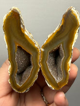 Load image into Gallery viewer, Premium Sumatra Agate Pair (Banded Chalcedony) Display Specimen | Indonesia