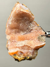 Load image into Gallery viewer, “Goblin Chalcedony” Pink & Orange Druzy Botryoidal Stalactites— Tichka Massif, High Atlas, Morocco