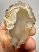 Load image into Gallery viewer, Polished Malawi Agate Half – High-Grade African Banded Agate Display Specimen