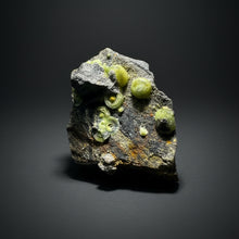 Load image into Gallery viewer, High-Grade Green Wavellite Collectors Specimen - Radiating Botryoidal Crystal Formation - Arkansas, USA