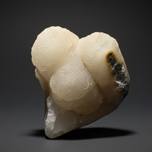 Load image into Gallery viewer, High-Grade “Dream Cloud” Druzy Chalcedony Stalactite — Maharashtra, India (Collector Display Specimen)