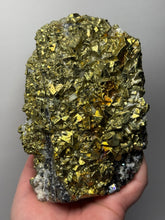 Load image into Gallery viewer, 5.7” New Find: Huanzala Mine Peru Sphalerite + Chalcopyrite + Apatite + Calcite + Quartz | Collector Display Specimen