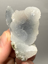 Load image into Gallery viewer, Druzy Chalcedony Stalactites with Druzy Clear Apophyllite | Maharashtra, India