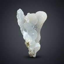 Load image into Gallery viewer, Druzy Chalcedony Stalactites with Druzy Clear Apophyllite | Maharashtra, India