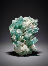 Load image into Gallery viewer, Blue Indicolite Tourmaline on Matrix – Pegmatite Mineral Specimen from Pakistan