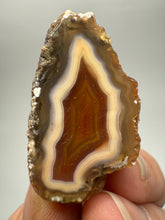 Load image into Gallery viewer, Polished Malawi Agate Half – High-Grade African Banded Agate Display Specimen