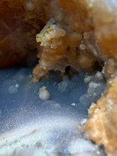 Load image into Gallery viewer, “Goblin Chalcedony” Pink & Orange Druzy Botryoidal Stalactites — Tichka Massif, High Atlas, Morocco