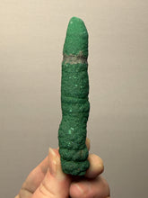 Load image into Gallery viewer, 3.9” High-Grade Malachite Stalactite “Cave” Formation | DR Congo | Mineral Collector Specimen