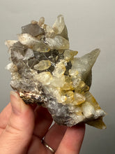 Load image into Gallery viewer, Isometric Fluorite & Scalenohedral Calcite Specimen | Pakistan Mineral Collector Display Piece