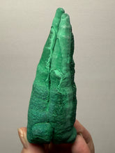 Load image into Gallery viewer, 4” High-Grade Malachite Stalactite “Cave” Formation | DR Congo | Mineral Collector Specimen