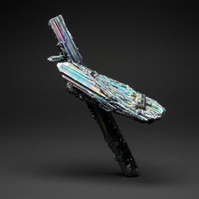 Load image into Gallery viewer, Iridescent Stibnite Crystal Specimen | Raw Antimonite Crystal
