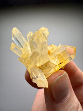 Load image into Gallery viewer, High Grade Golden Iron-Stained Himalayan Quartz Cluster | Rare Pakistan Mineral Specimen | Collector Display Crystal