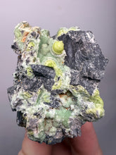 Load image into Gallery viewer, High-Grade Green Wavellite Collectors Specimen - Radiating Botryoidal Crystal Formation - Arkansas, USA