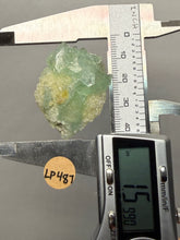 Load image into Gallery viewer, Luminous Mint Apophyllite with Glittering Druzy Sugar Quartz – India