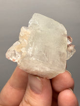 Load image into Gallery viewer, Lustrous Apophyllite over Red Heulandite (Zeolite Pocket) — Deccan Traps, Maharashtra, India