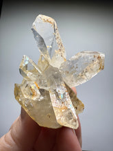 Load image into Gallery viewer, High Grade Golden Iron-Stained Himalayan Quartz Cluster | Rare Pakistan Mineral Specimen | Collector Display Crystal