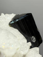 Load image into Gallery viewer, Dark Green Cap Stak Nala Tourmaline with Cleavelandite Matrix – Haramosh Mountains, Pakistan