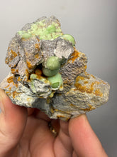 Load image into Gallery viewer, High-Grade Green Wavellite Collectors Specimen - Radiating Botryoidal Crystal Formation - Arkansas, USA