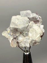 Load image into Gallery viewer, Lustrous Apophyllite over Red Heulandite (Zeolite Pocket) — Deccan Traps, Maharashtra, India