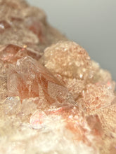 Load image into Gallery viewer, Rare Druzy Pink & Red Apophyllite Crystal Cluster – High Grade Collector Mineral Specimen | India