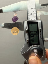 Load image into Gallery viewer, Rhodochrosite + Quartz on Purple Isometric Fluorite (Thumbnail Specimen) | Wutong Mine, China