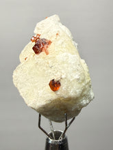 Load image into Gallery viewer, High-Grade Naturally Faceted Red Spessartine Garnet on Matrix — Skardu, Pakistan