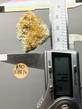 Load image into Gallery viewer, Hessonite Garnet Cluster on Matrix – Natural Collector Specimen from Pakistan | High-Grade Orange-Red Garnet Crystals