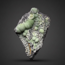 Load image into Gallery viewer, High-Grade Green Wavellite Collectors Specimen - Radiating Botryoidal Crystal Formation - Arkansas, USA