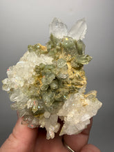 Load image into Gallery viewer, Chlorite-Included Quartz Cluster (Green Phantom Quartz) | Pakistan Mineral Specimen