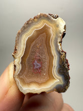 Load image into Gallery viewer, Polished Malawi Agate Half – High-Grade African Banded Agate Display Specimen