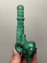 Load image into Gallery viewer, 5” High-Grade Malachite Stalactite “Cave” Formation | DR Congo | REPAIRED | Mineral Collector Specimen
