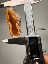 Load image into Gallery viewer, Indonesian Sumatra Agate Pair – Vibrant Banded Chalcedony with Rich Color Zoning | Ethical Lapidary & Collector Display Specimens